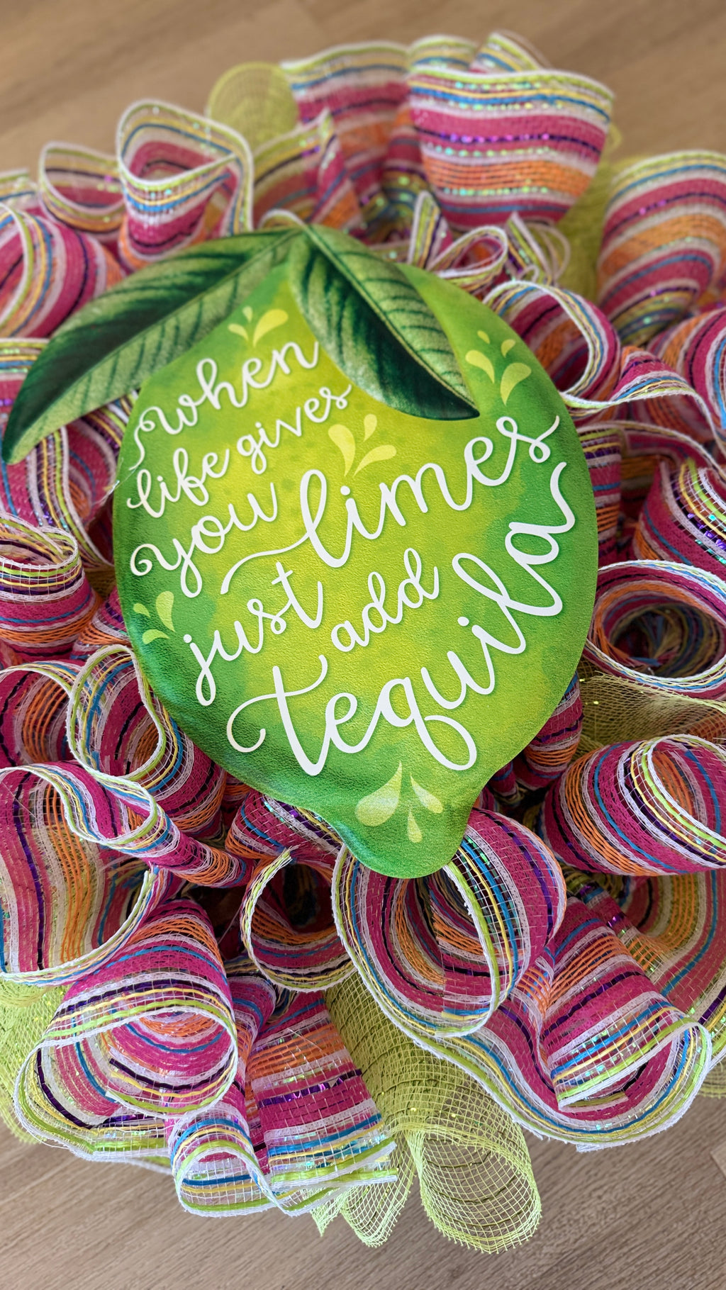 Tequila & Lime Fiesta Wreath  image 1