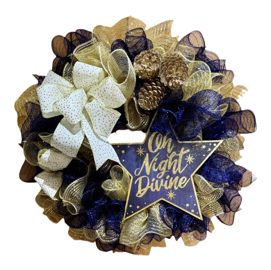 "Oh Night Divine" Wreath image 0