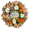Peaches Welcome Wreath