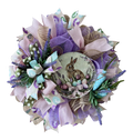 Lavender and Pink Easter Wreath
