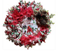 Merry Christmas Cardinal Wreath image 0