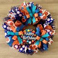 Sports Birthday Wreath image 0