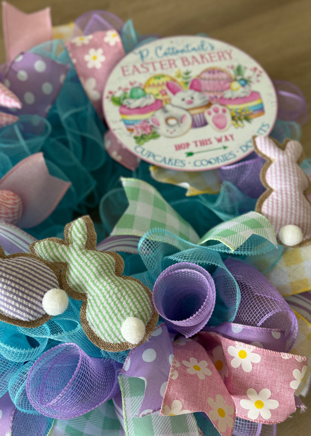 P. Cottontail's Easter Bakery Wreath image 2
