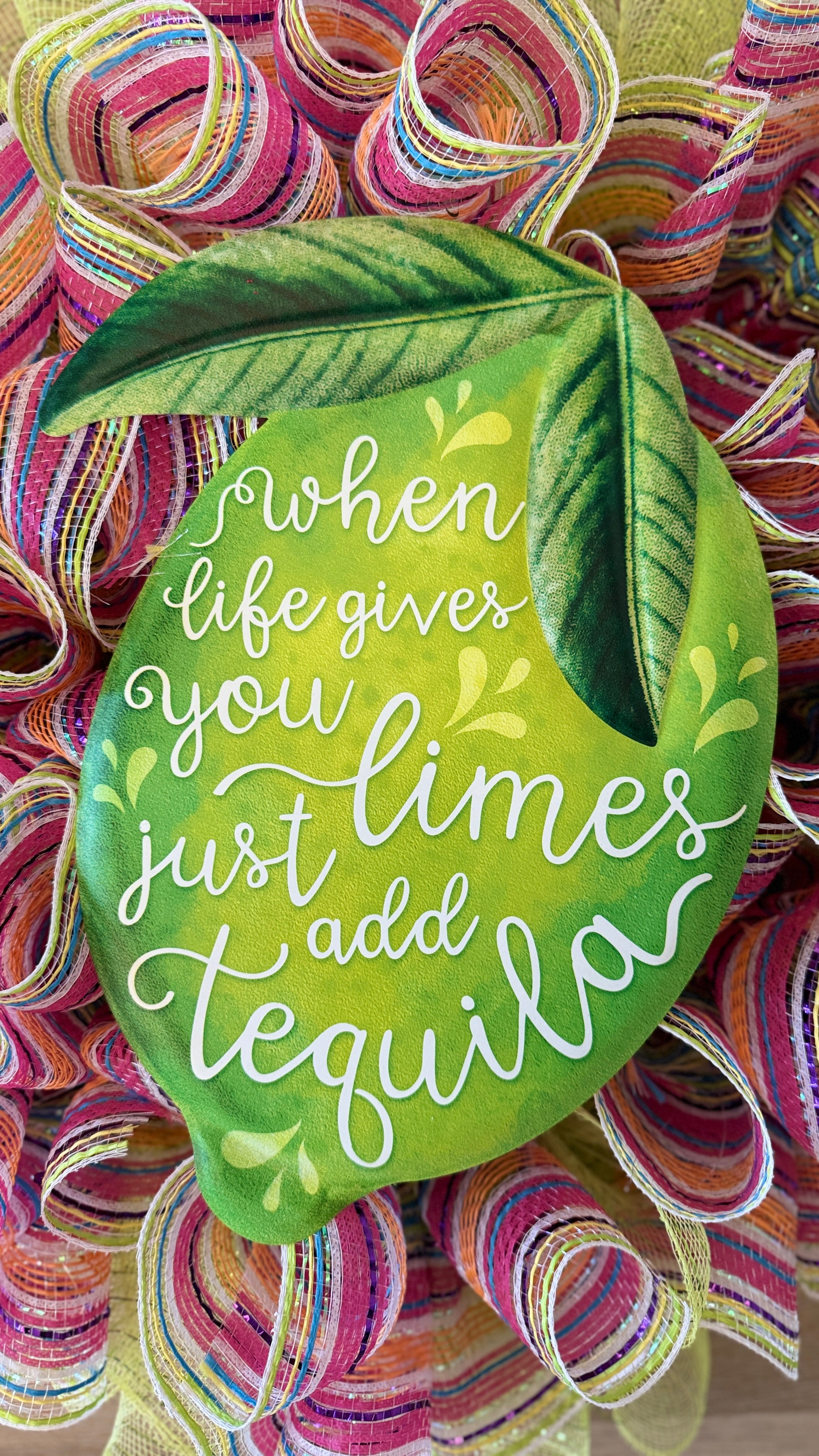 Tequila & Lime Fiesta Wreath  image 3