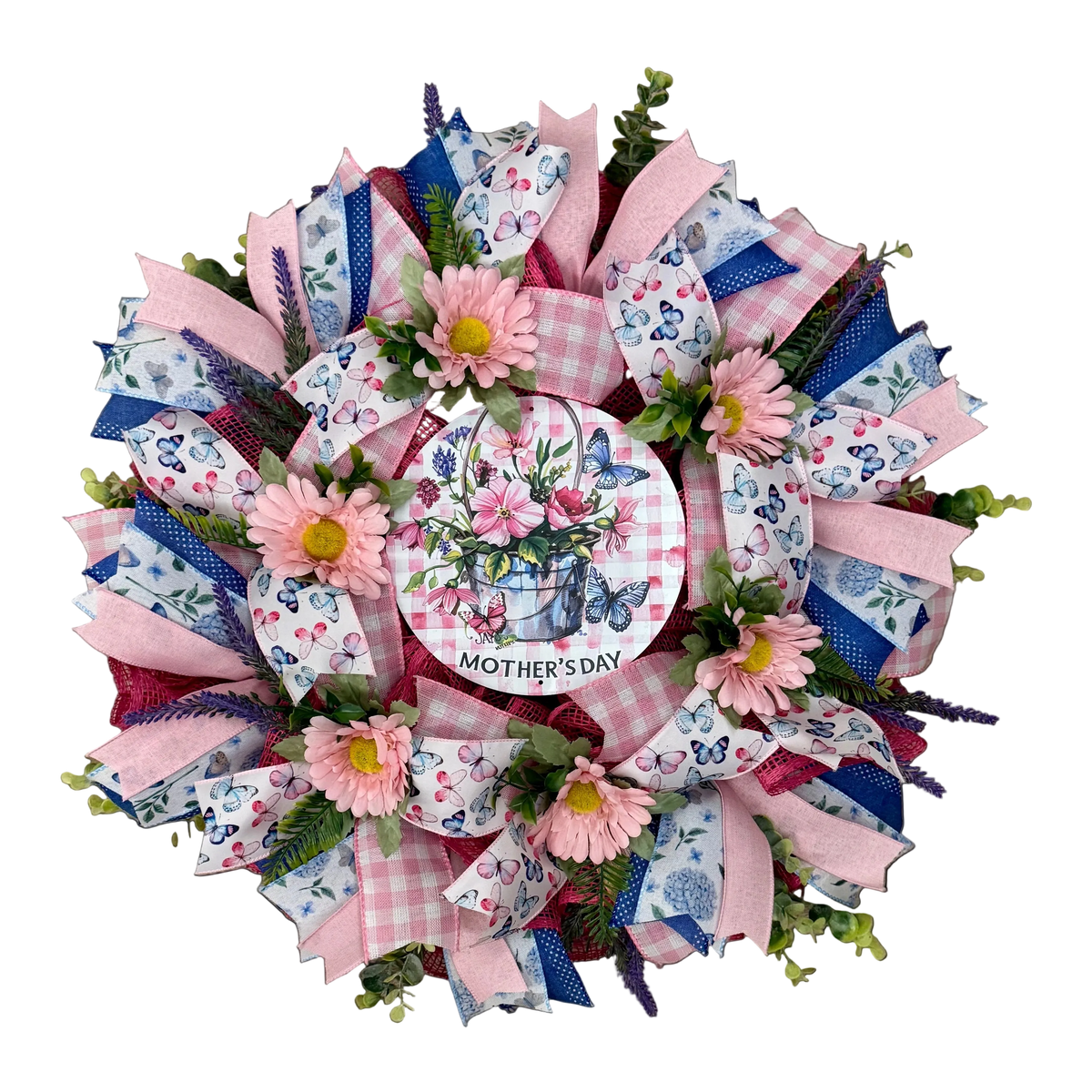 Butterfly Mother's Day Wreath