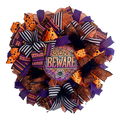 "Beware" Halloween Wreath