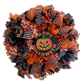 Pumpkin Happy Halloween Wreath