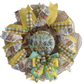 Baby Animals Happy Birthday Wreath