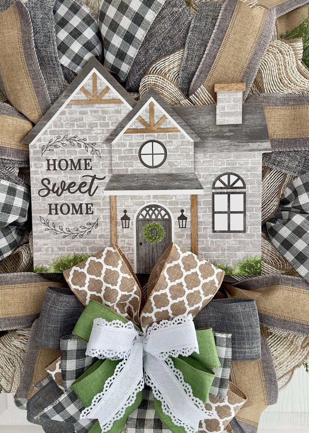 Home Sweet Home Wreath