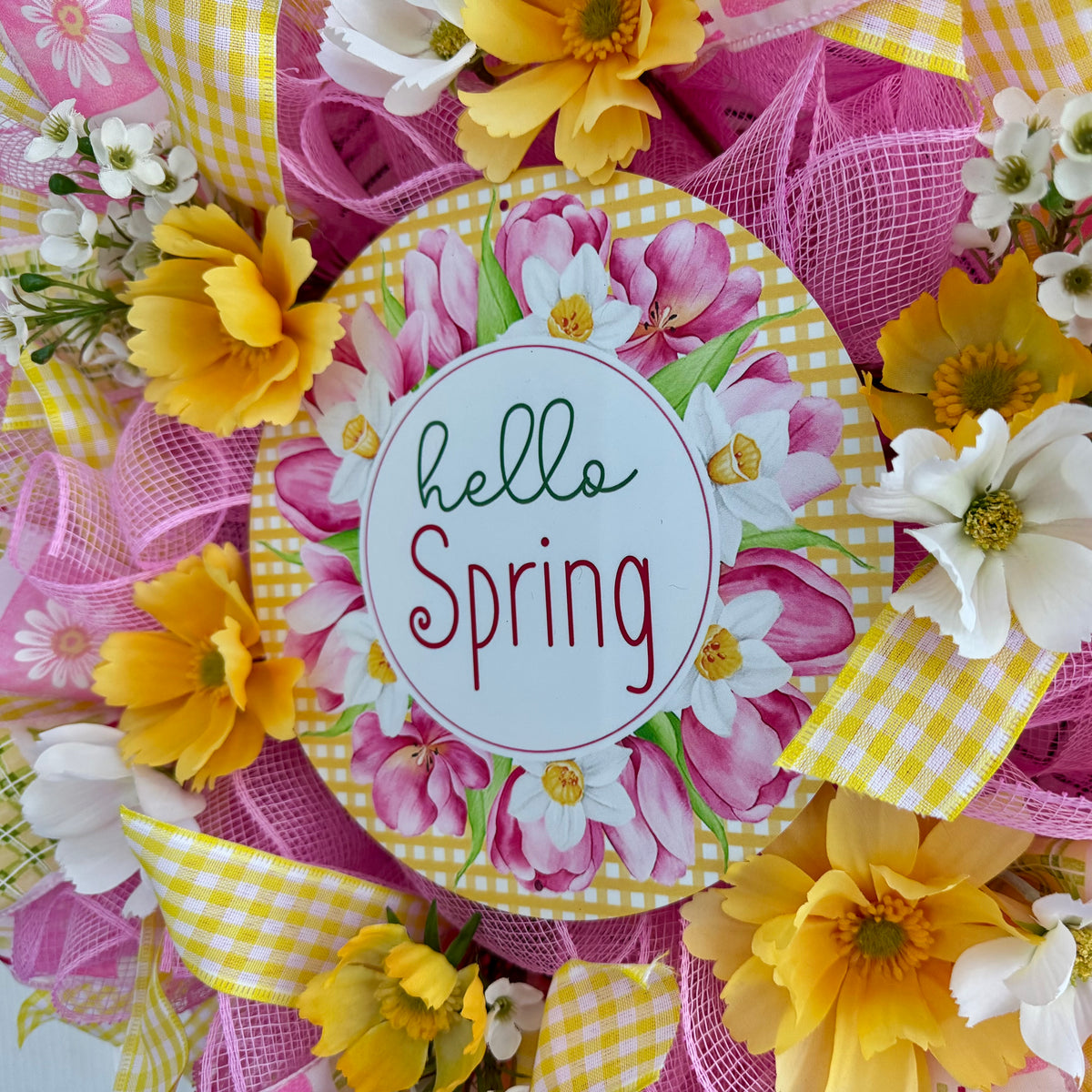 Hello Spring Wreath