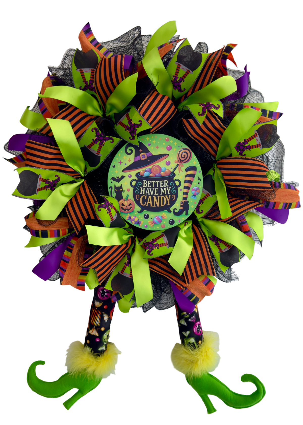 "Better Have Candy" Halloween Wreath