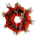 Skeleton Trick or Treat Halloween wreath