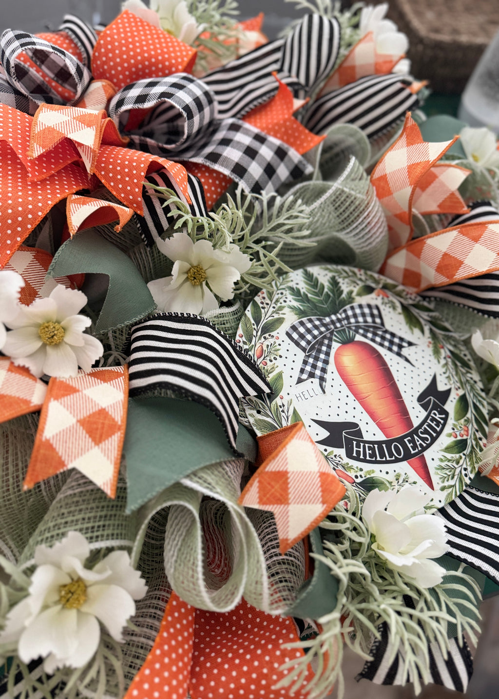 Hello Easter Wreath