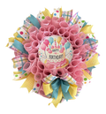 Happy Birthday Balloons Wreath image 0