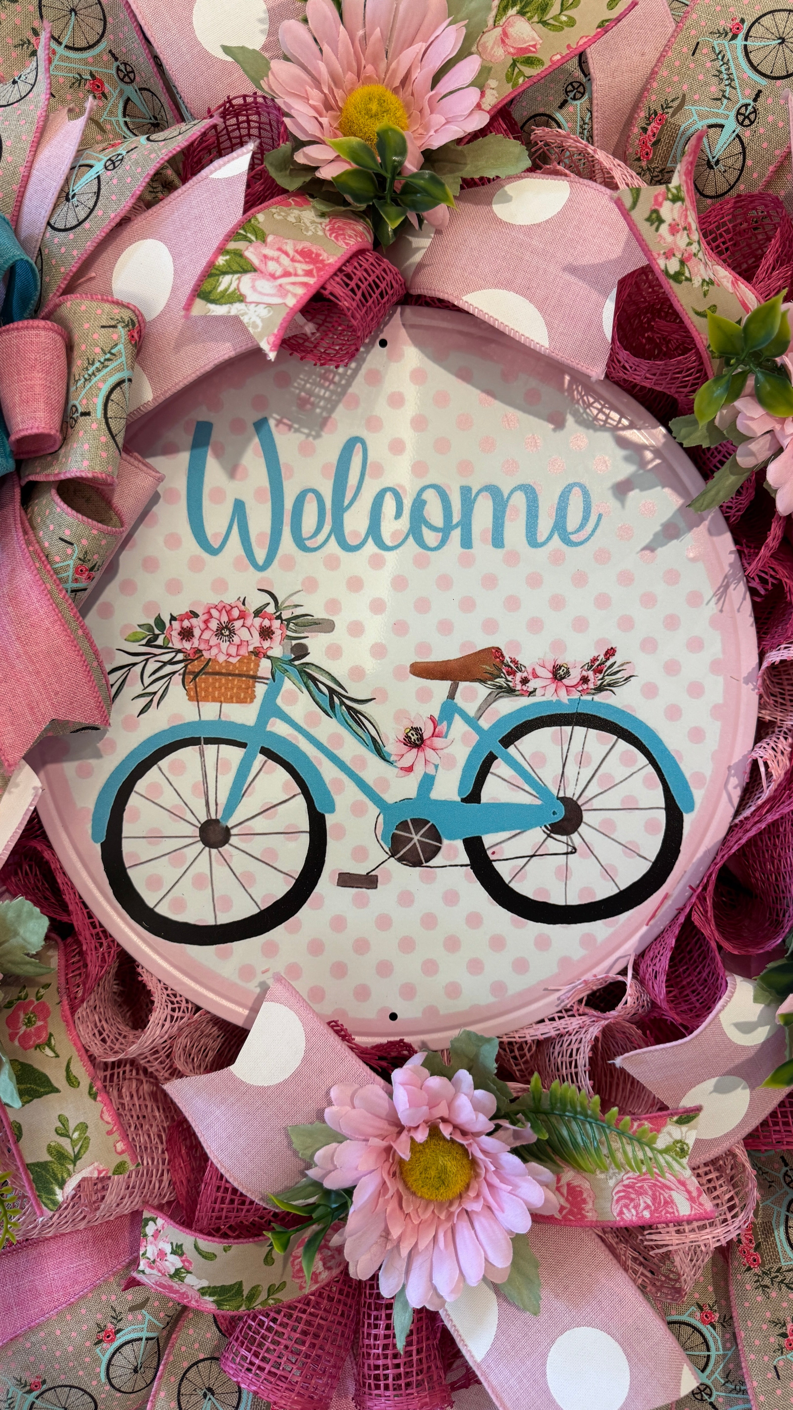 Bicycle Welcome Wreath image 4