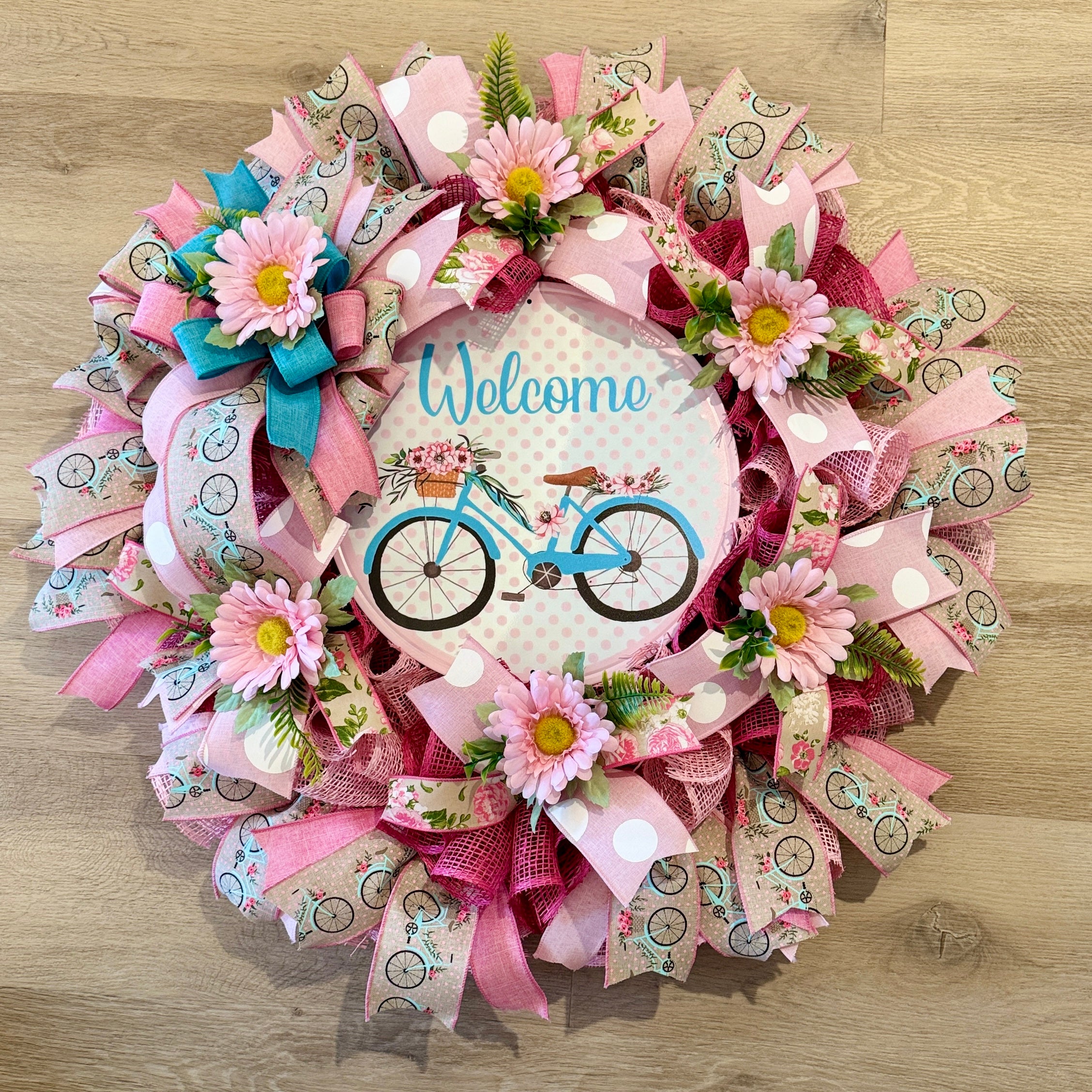 Bicycle Welcome Wreath image 0